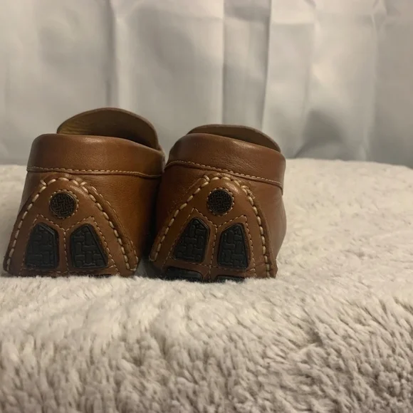 Cole Haan Men's Howland Brown Leather Driving Loafers – Size 10